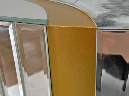 Round Mirror Coffee Table, Living Space Furniture