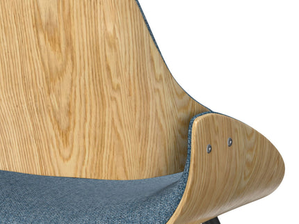 Malden - Bentwood Dining Chair With Wood Back