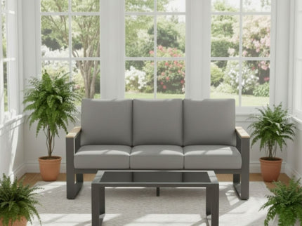 Modern Outdoor Sofa Set With Coffee Table