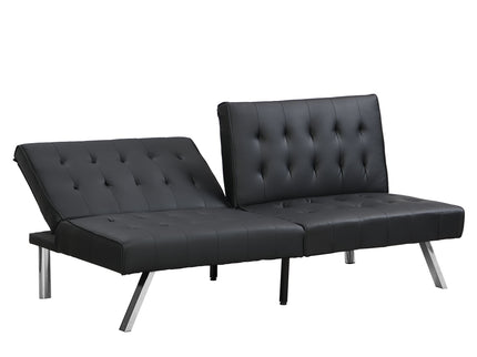 Comfortable Futon Sofa Bed - Black