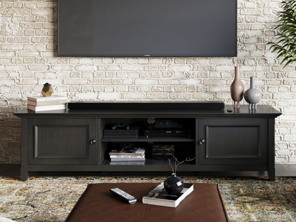 Amherst - Low TV Media Stand - Hickory Brown