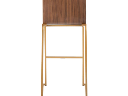 Mason Mara - Contemporary Versatile Desig Fixed Height Barstool (Set of 2)