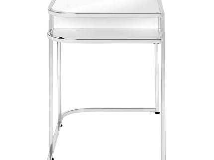 Computer Desk For Home Office, Laptop, Storage Drawers, Contemporary And Modern - White