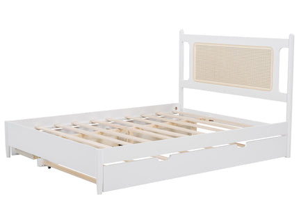 Platform Bed With 2 Big Drawers & Trundle
