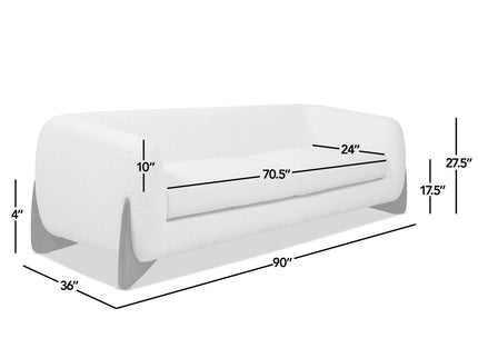 Alpine - Luxurious Upholstery Sherpa Sofa