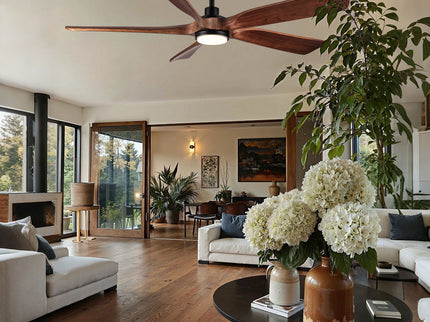 Ceiling Fan With Light And Remote Control