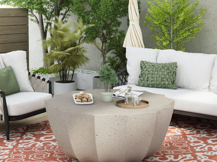 Modern Round Coffee Table For Indoor / Outdoor