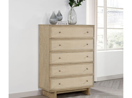 Kimpton - 5 Drawer Bedroom Chest - Beige