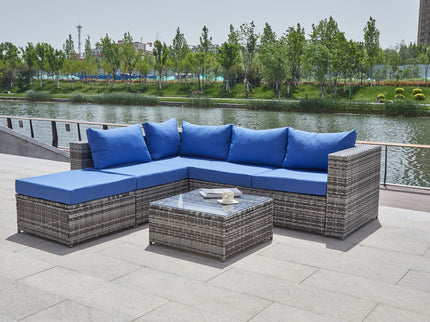 Patio Sofa With Cushions