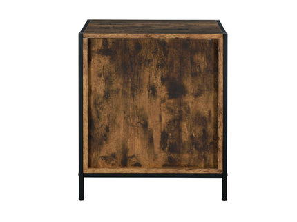 Juvanth - Rustic Nightstand - Oak