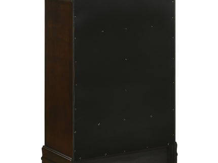 Janson - 5 Drawer Bedroom Chest - Cappuccino