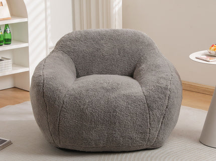 Giant Bean Bag Chair, Spacious Memory Foam With Armrests
