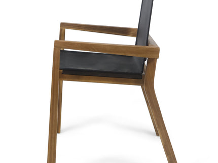 Belfast - Dining Chair With Acacia Wood Frame And Seating (Set of 2)