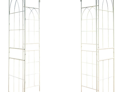 Metal Garden Arch Iron Garden Arbors Gazebo Dia High Birdcage Shape Pergola Pavilion For Wedding Ceremony