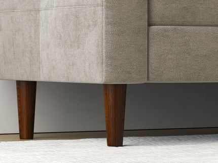 3 Seater Convertible Combination L Shaped Sofa With Footstools With Storage
