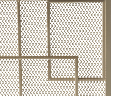 Dorothy - Modern Single Panel Iron Fire Screen