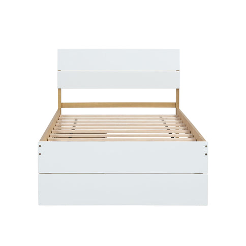 Modern Bed Frame With Headboard And Footboard