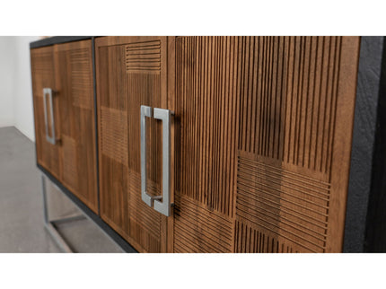 Washoe - 4 Door Accent Cabinet - Walnut