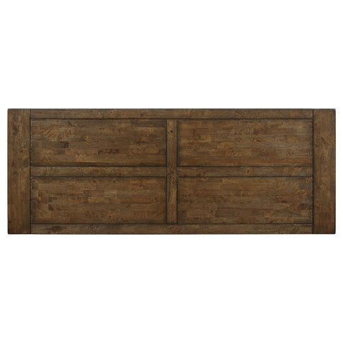 Amarillo - Rectangular Counter Height Dining Table - Rustic Brown