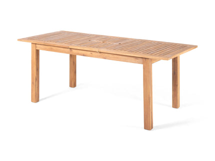 Outdoor Expandable Dining Table With Square Legs