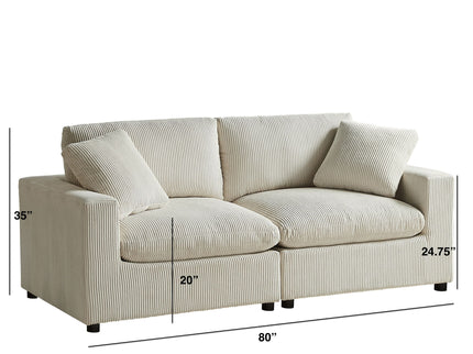Chelsea - Modular 2 Piece Sofa