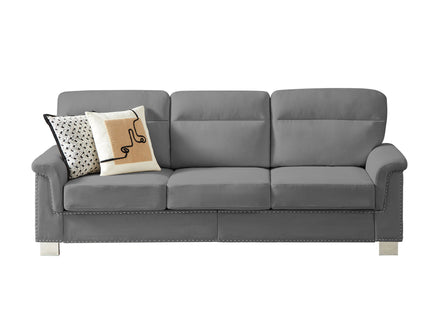 3 Seater Elegant Stationary Sofa
