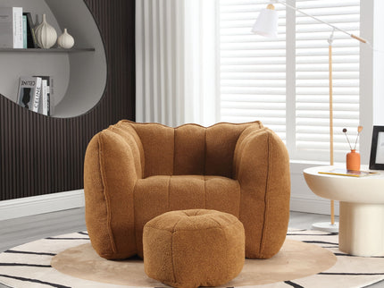 Soft Bean Bag Chair With High Resilient Foam