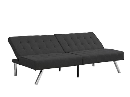 Modern Sofa Bed With Wood Frame And Stainless Legs