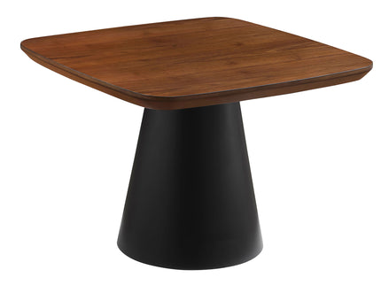 Duncan - 2 Piece Coffee Table Set With Sculpted Bases - Walnut