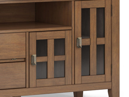 Artisan - TV Media Stand - Rustic Natural Aged Brown