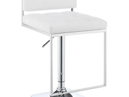 Alameda - Adjustable Bar Stool - White