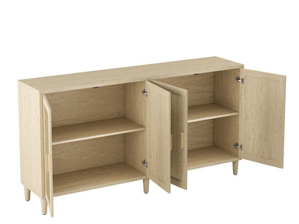 Buffet Cabinet With Adjustable Shelves For Kitchen