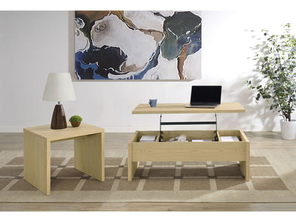 Parker - Lift Top Coffee Table - Light Oak