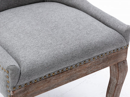 Ultra - Side Dining Chair, Nail Head (Set of 2)