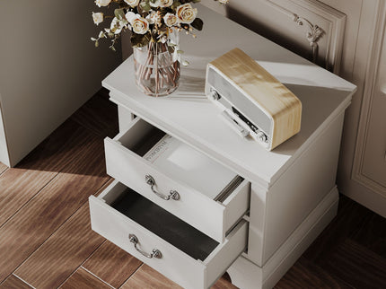 Nightstand With 2 Drawers