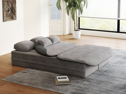 2 In 1 Foldable Sofa Bed With Multi Functional Blanket