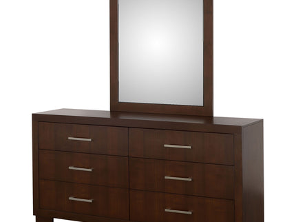 Polk - 6 Drawer Dresser With Mirror