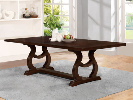 Fremont - Trestle Rectangular Dining Table With Removable Leaf