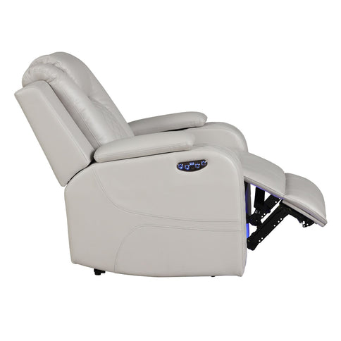 Benz - Power Recliner Set With LED Lighting And USB Charging