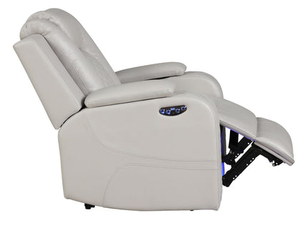 Benz - LED & Power Recliner Chair With Adjustable Headrest