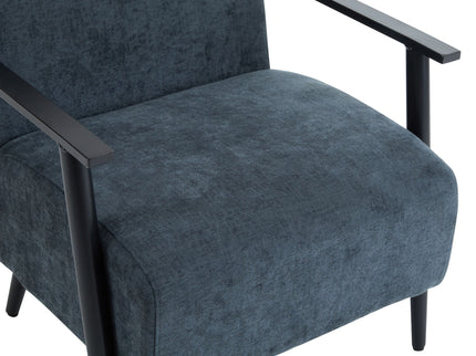 Modern Lounge Chair With Upholstery