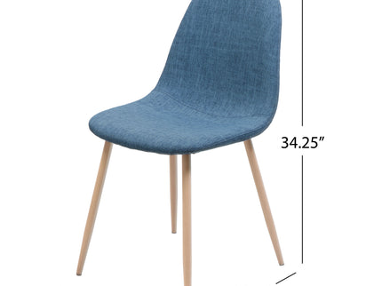 Elegant Dining Chair Set With Fabric