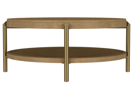 Benson - Round Table With Storage Shelf