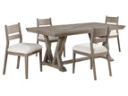 Dark Gray / 5 Pc. Table, 4 Chairs