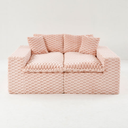 Multifunctional Sofa, Side-By-Side Or Facing Each Other