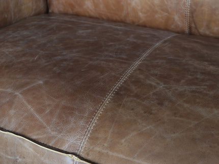 Brancaster - Top Grain Leather Living Room Set - Brown