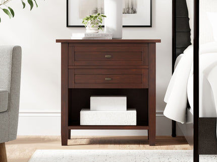 Warm Shaker - Handcrafted Bedside Table