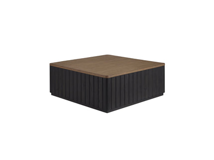 Channel - Cocktail Table With Casters - Black