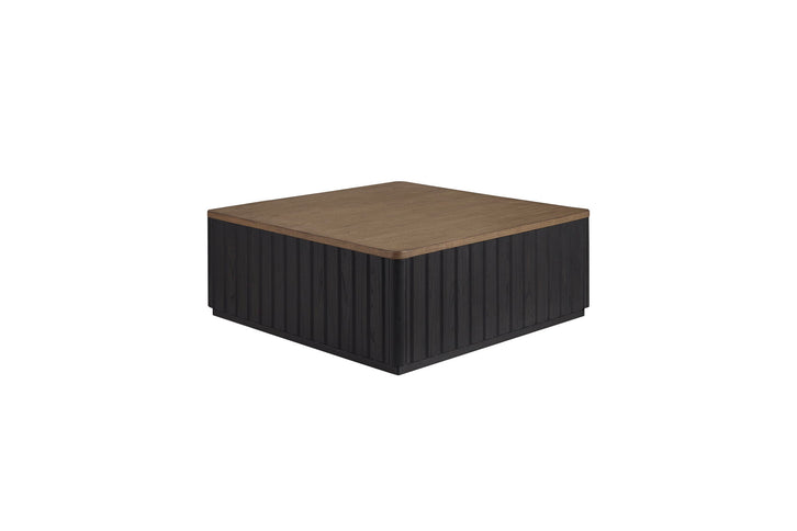 Channel - Cocktail Table With Casters - Black