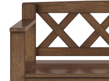 Amherst - Compact Entryway Storage Bench